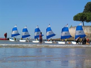  Optimist primera navegación 